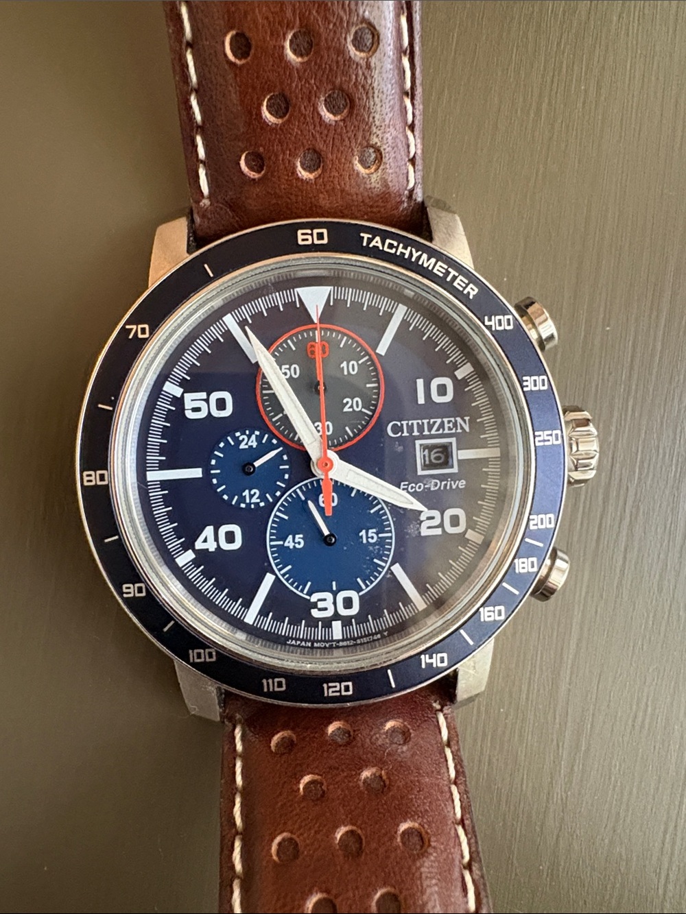 Men’s Citizen Brycen Eco-Drive Chronograph Men's Watch - Picture 2 of 7